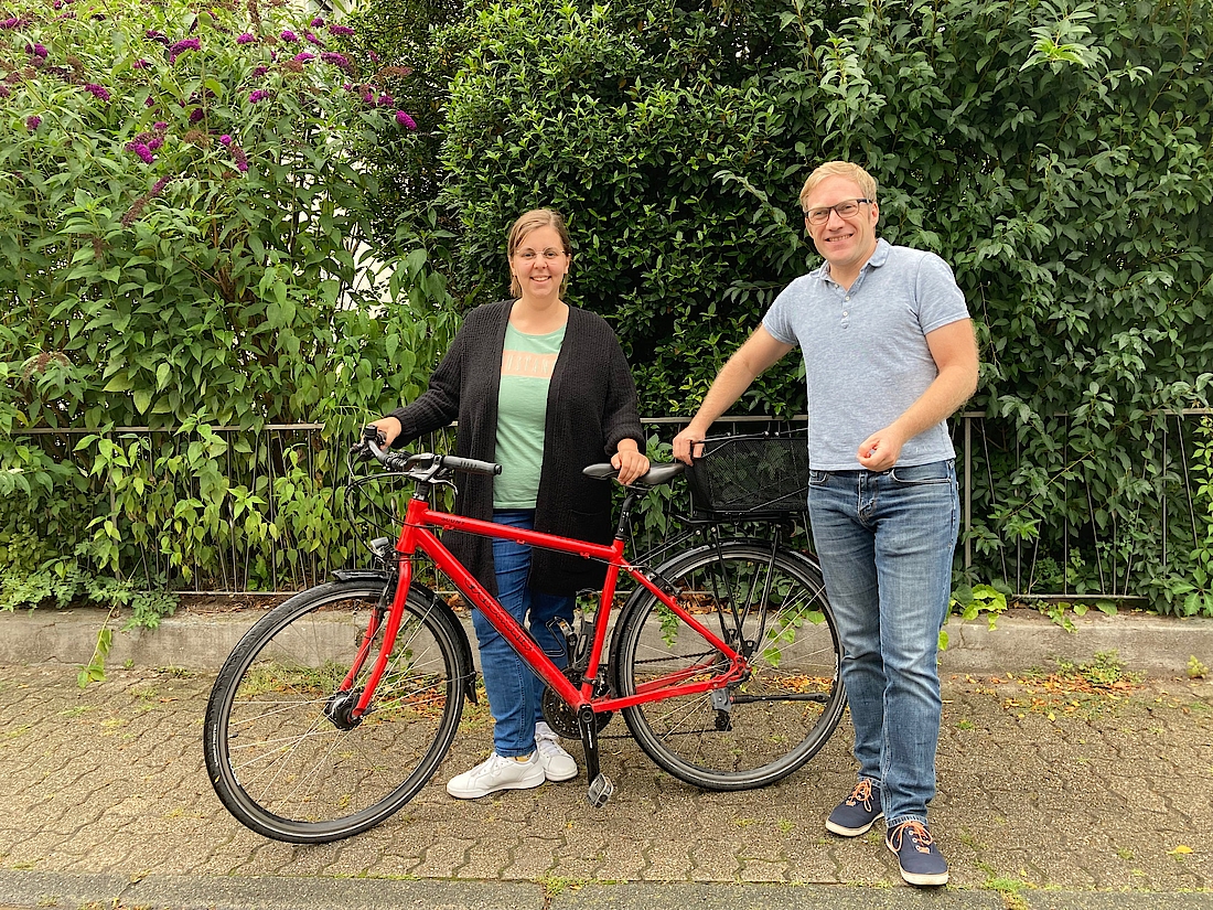 Elisabeth Krämer mit Sebastian Cuny