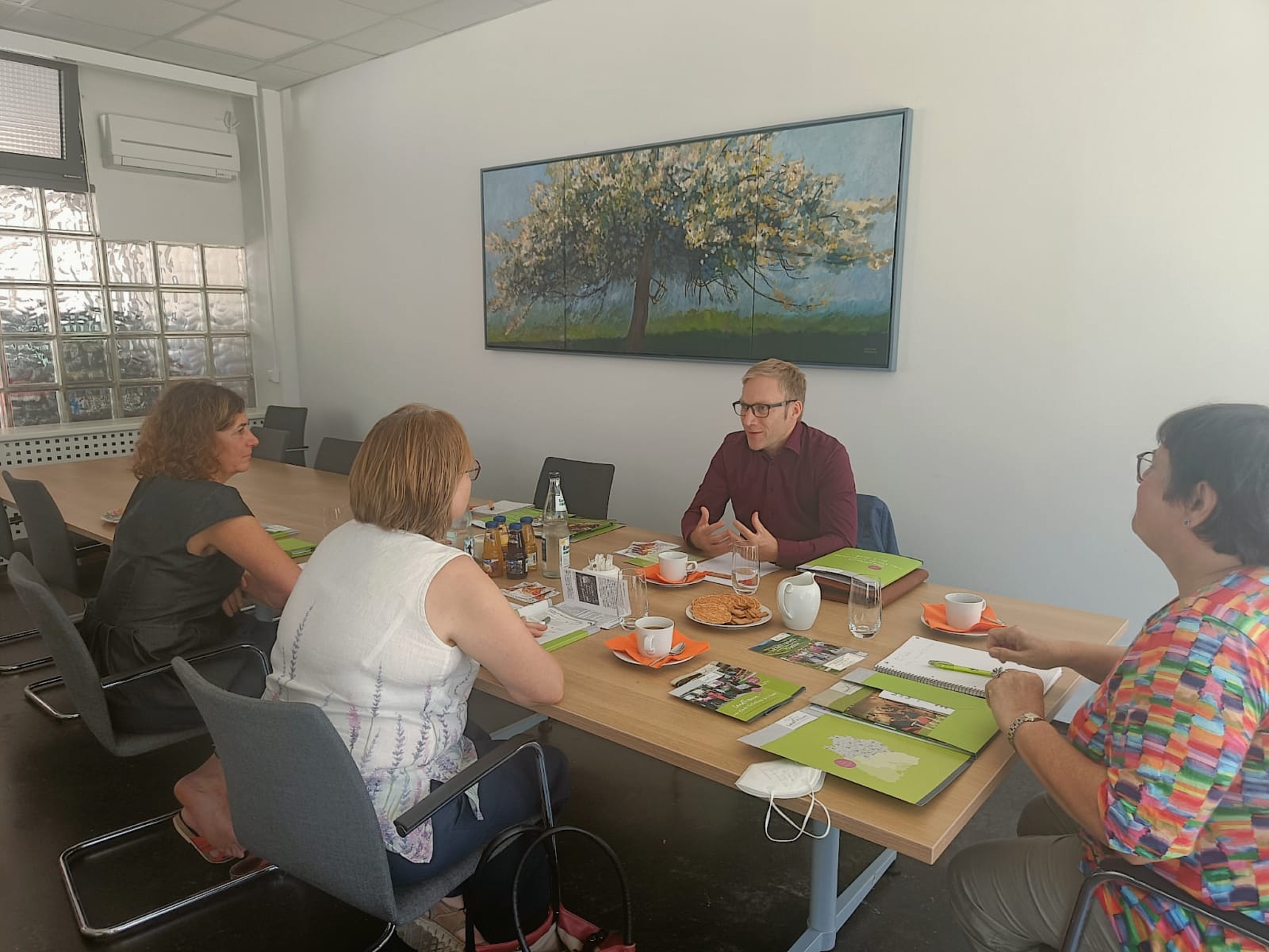 Cuny auf entwicklungspolitischer Landestour Sebastian Cuny