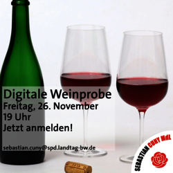 Digitale Weinprobe